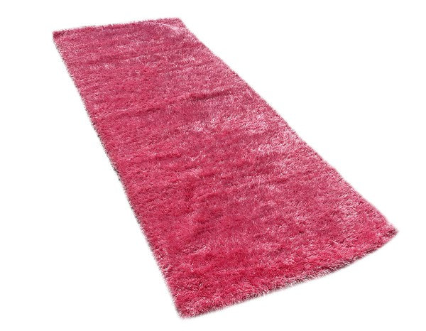 2' x 5'  Feet Reversible Soft Shag Pink Area Rug