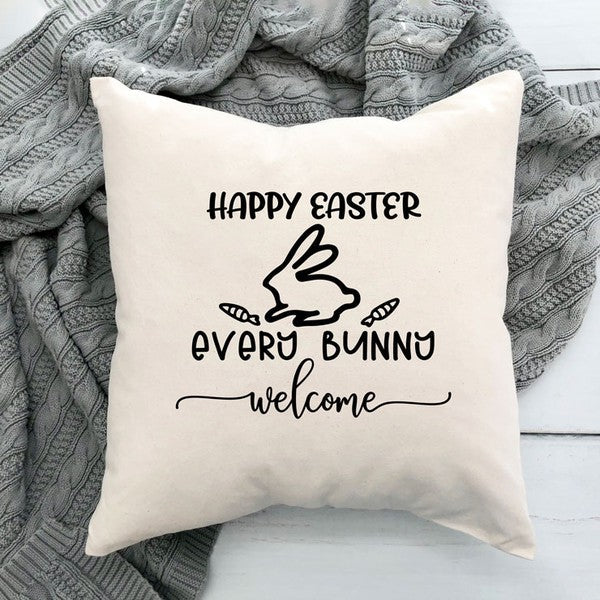 Every Bunny Welcome Pillow Cover