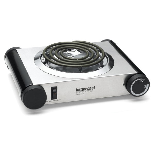 Better Chef Stainless Steel Single Burner Electric