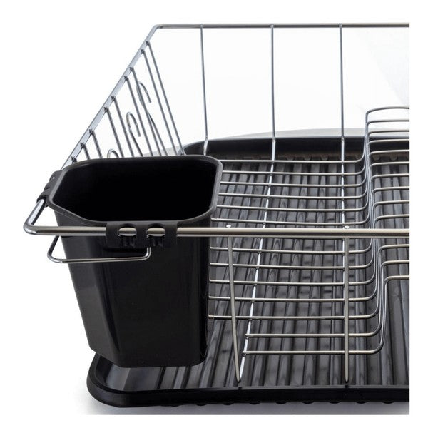 Better Chef 16 Inch PVC-Coated Metal Dish Rack